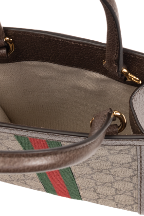 Gucci Gucci beige ‘Ophidia Super Mini’ shoulder bag