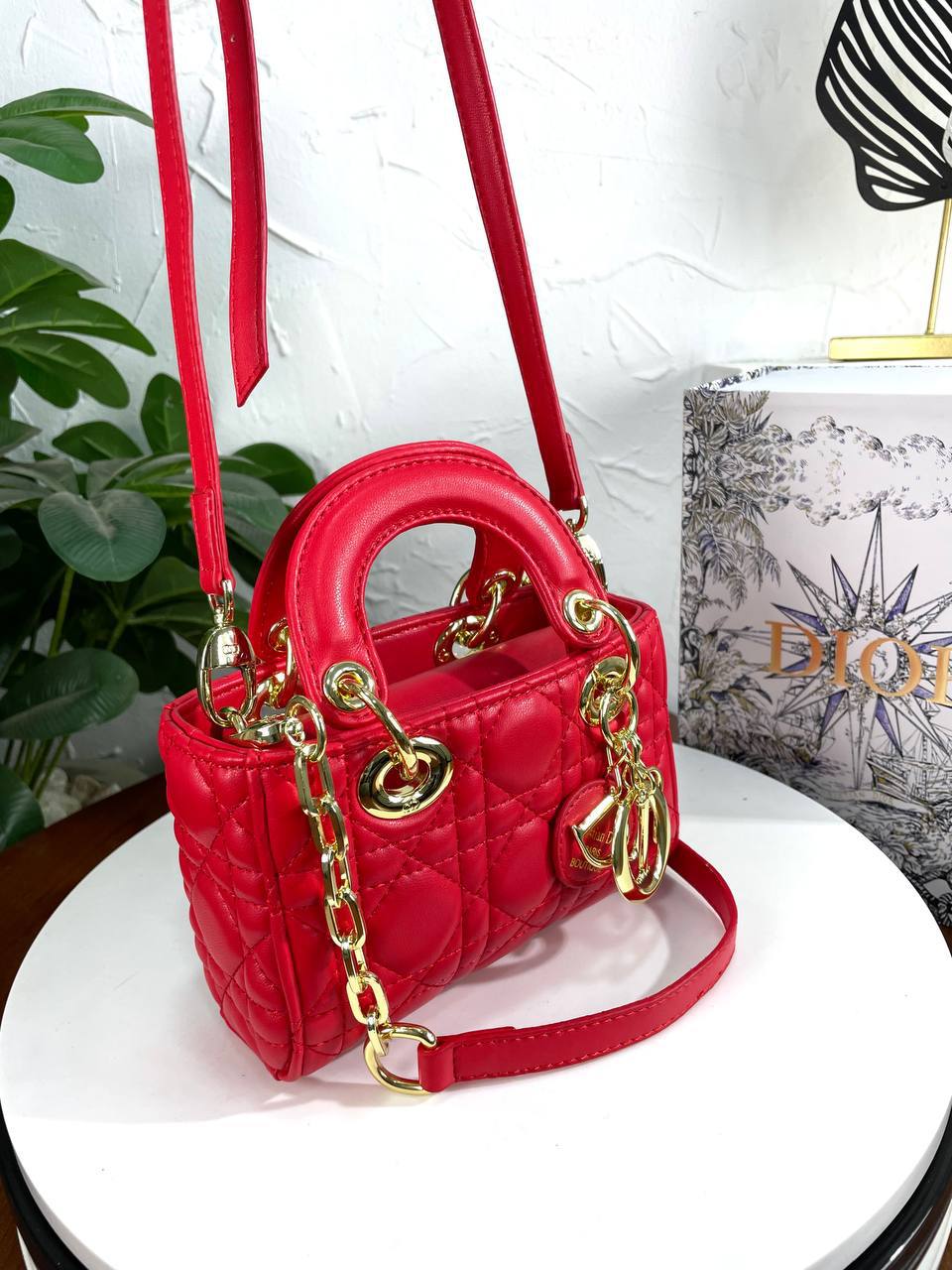 Lady Dior RED