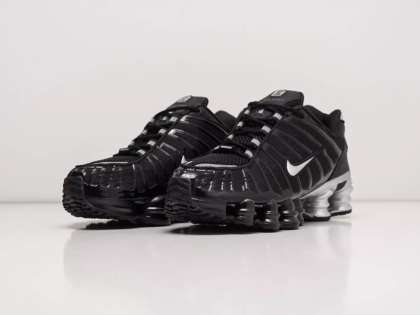 NIKE SHOX TL BLACK METALLIC PEWTER CARGO KHAKI