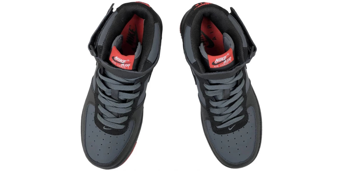 Air Force 1 Mid ´07 Dark Grey/ Black-Bright Crimson