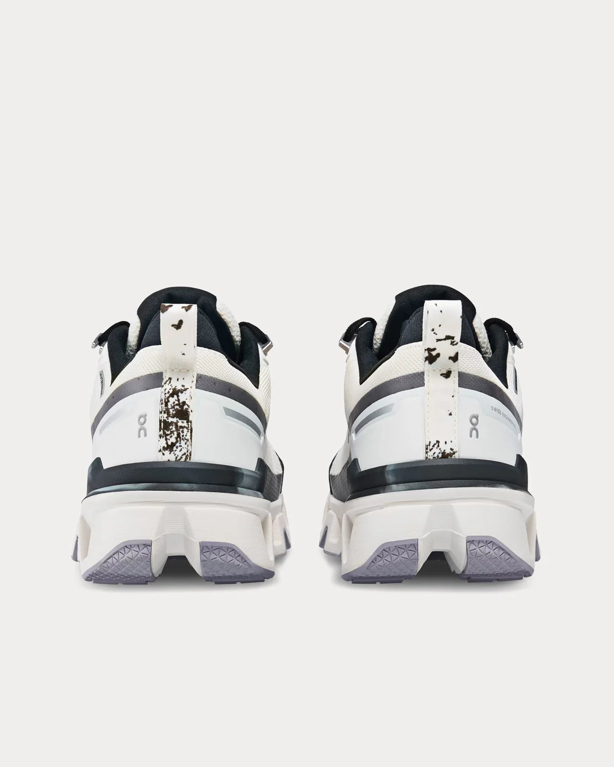 On - Cloudwander Waterproof Ivory / Black Running Shoes