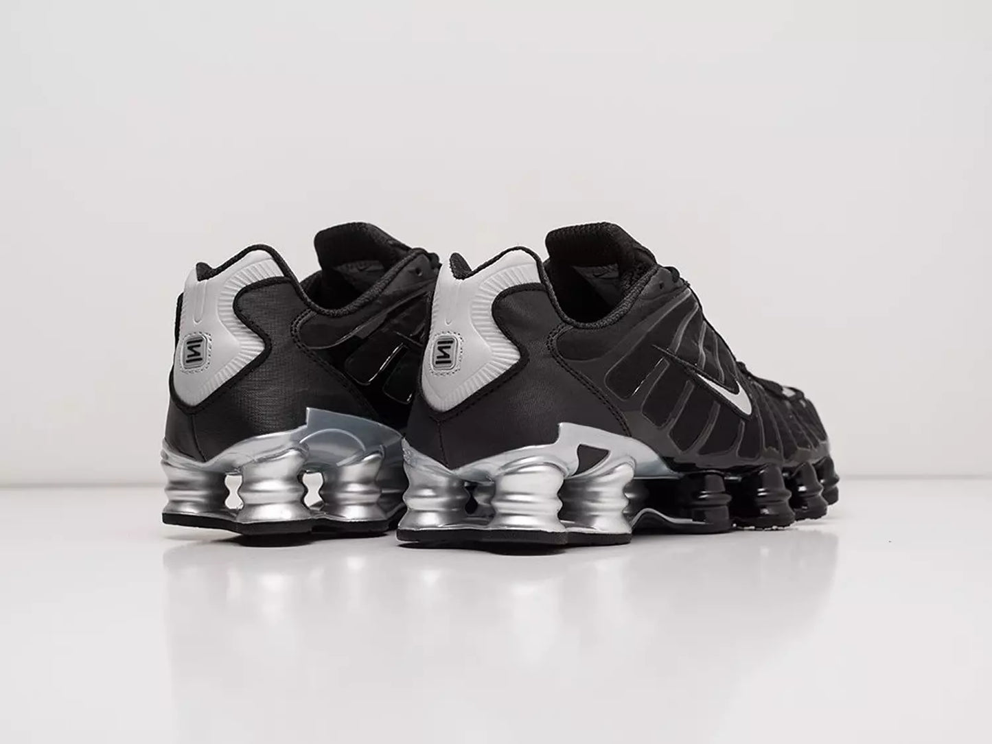 NIKE SHOX TL BLACK METALLIC PEWTER CARGO KHAKI
