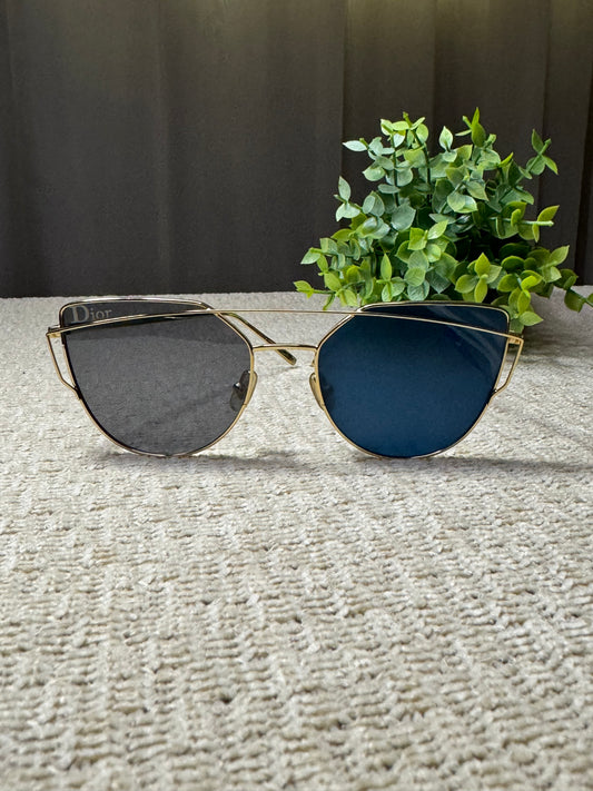 Dior Gold Frame Sunglasses
