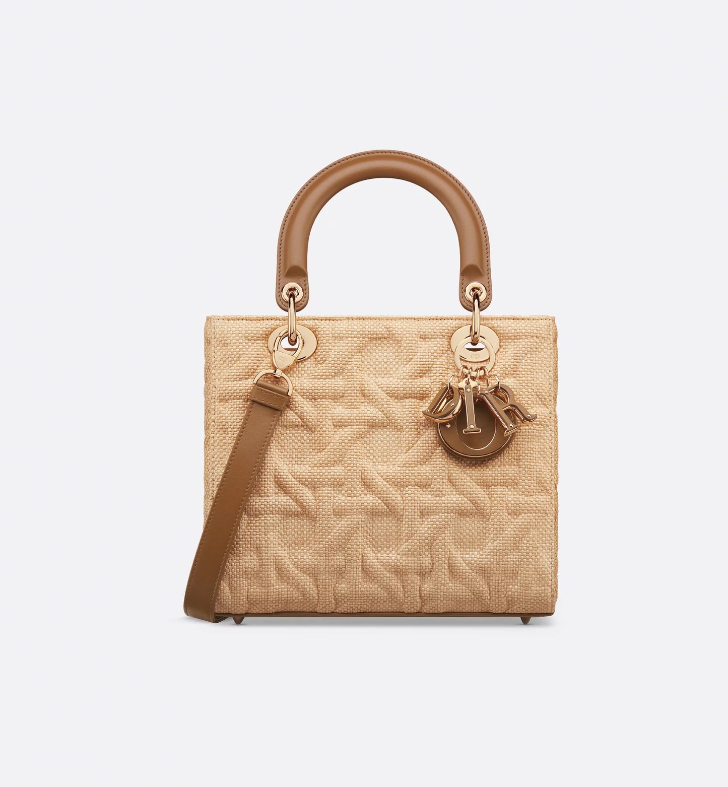 Medium Lady Dior Bag Beige Graphic