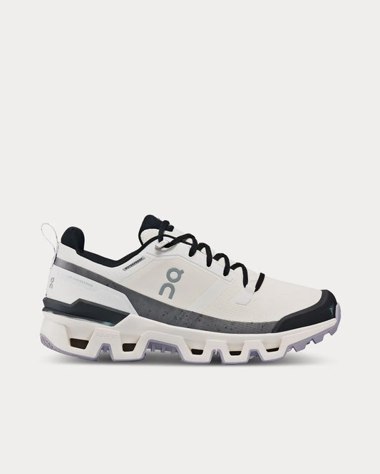 On - Cloudwander Waterproof Ivory / Black Running Shoes